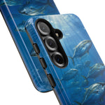 Amberjack School Phone Case, Open Water Sunlight Tough Cover