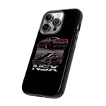 NSX Dual View Black Red JDM Sports Car Tough Phone Case Gift