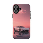 White FD RX-7 Blush Pink Sky Tough Case