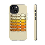 Nashville Retro Stack phone case | Tough Cover
