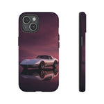 Soft White C3 Corvette Mauve Sky Phone Case