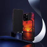 Basketball Court Sunset Phone Case | Tough Phone Case
