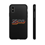 1978 Z28 Red Gold Emblem Muscle Car Tough Phone Case Gift Art
