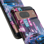 Skyline GT-R Tokyo Rain JDM Night Art Tough Phone Case