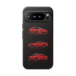 Red 370Z Sports Coupe Tough Phone Case for JDM Enthusiasts