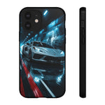 C8 Rain Tunnel Phone Case Racing Tough Case for Corvette Drivers