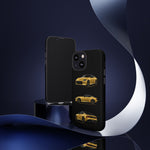 Gold Fairlady Z Classic Sports Car Tough Phone Case - 3 View