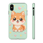 Shiba Inu Kawaii Chibi Smile Pet Dog Art Tough Phone Case