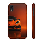 Orange C7 ZR1 Studio Front Tough Phone Case