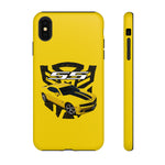 2010 Camaro SS Yellow Muscle Car Tough Phone Case Cover Gift