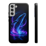Neon Holographic Whale Phone Case | Tough Case