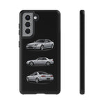Silver Prelude Sports Coupe Tough Phone Case for JDM Fans