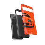 Orange Supra Phone Case, MK4 90s JDM Legend Tough Protective Cover for Men