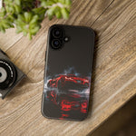 Z06 C8 Phone Case, Red Smoke Studio Reflection Cover