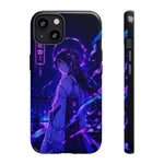 Neon Shrine Maiden phone case | Tough Case, anime vaporwave