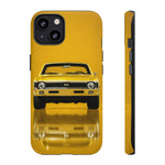 Nova SS Phone Case Yellow, Classic 70s Muscle Car Cover, Gift for Him