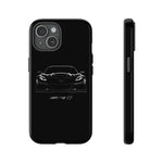 Black C7 ZR1 Phone Case for Chevy Sports Car Enthusiasts