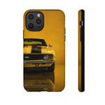 Classic Camaro SS Phone Case, Yellow 69 Muscle Car Cover, Gift for Guys