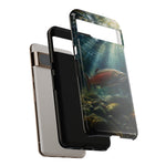 Salmon River Fishing Phone Case, Sunlit Current Cover