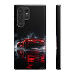 Z06 C8 Phone Case, Red Smoke Studio Reflection Cover
