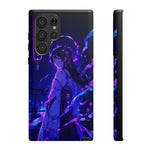 Neon Shrine Maiden phone case | Tough Case, anime vaporwave
