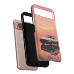 Panda AE86 Pastel Rain Reflection Tough Case