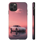 White FD RX-7 Blush Pink Sky Tough Case