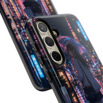 Lofi Anime Rain Street Art Tough Phone Case