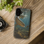 Brown Trout Streamer Phone Case Freshwater Fishing Gift for Anglers