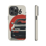 Panda AE86 Retro JDM Car Art Tough Phone Case