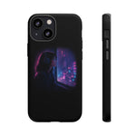 Girl at Window Night Cityphone Case | Tough Case