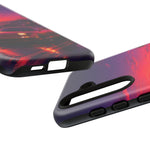 FD RX-7 Retro Sunset Sports Car Tough Case | Neon Vaporwave Beach Drive