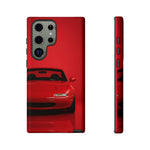 Red Miata Phone Case, NA MX5 90s JDM Roadster Tough Cover