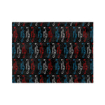 1961 Corvette C1 Triple Color Line Art Microfiber Throw Blanket Car Gift