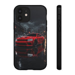 Charger Hellcat Widebody Red Rain Art Phone Case