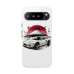 NSX Retro Mount Fuji Illustration JDM phone case | Tough Cover
