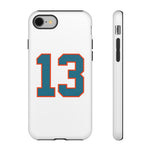 Vintage Football QB Number 13 Phone Case | Tough Cover