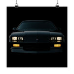 1987 Chevy Camaro Poster Classic Muscle Car Wall Art Print Retro Garage Decor
