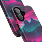 2 Rounds Canada Retina Artwork Vaporwave Phone Case – Landscape Aesthetic
