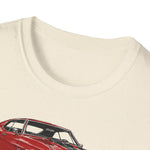 1970 Red Chevelle Muscle Car Trio T-Shirt | Classic Car Illustration