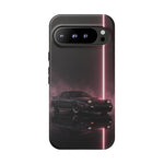 FC RX-7 Pink Neon Fog Column Tough Case