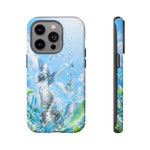 Copy of Silver Butterflies Tough Case | Blue Sky Water Droplets Phone Cover