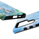 Copy of Silver Butterflies Tough Case | Blue Sky Water Droplets Phone Cover