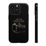 1978 Trans Am Phone Case Featuring Black Firebird Muscle Car Artwork