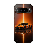 Z06 C8 Phone Case, Orange Racing Livery Studio Cover