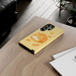 Orange Tabby Loaf Kawaii Chibi Pet Cat Art Tough Phone Case