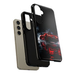 Z06 C8 Phone Case, Red Smoke Studio Reflection Cover