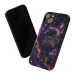 French Bulldog Galaxy Marble Art Tough Phone Case