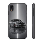 Silver Charger RT Phone Case, Classic Muscle Car Racing Stripe Cover