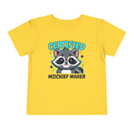 Certified Mischief Maker Funny Toddler Boys Girls T-Shirt Gift